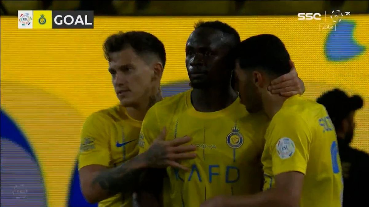 گل چهارم النصر به الوحده عربستان (سادیو مانه)