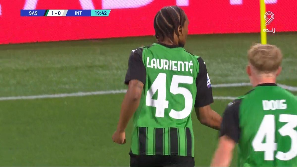 گل اول ساسولو به اینتر (گل زیبای لورینته)