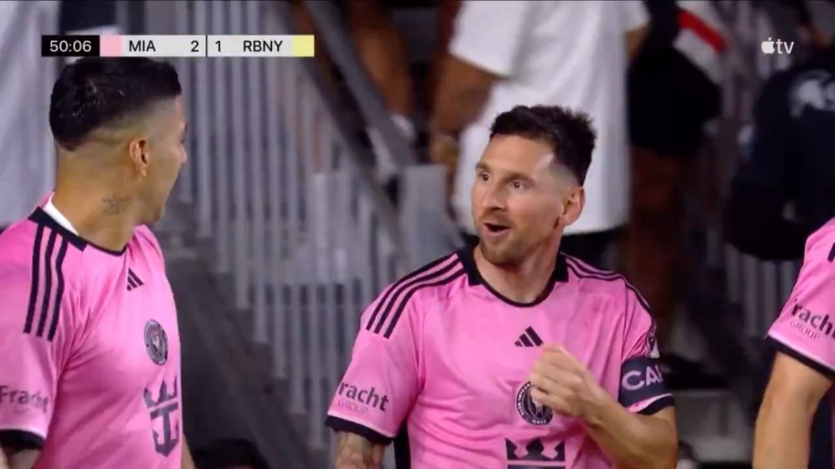 گل دوم اینتر میامی به نیویورک ردبولز (مسی با پاس سوارز)