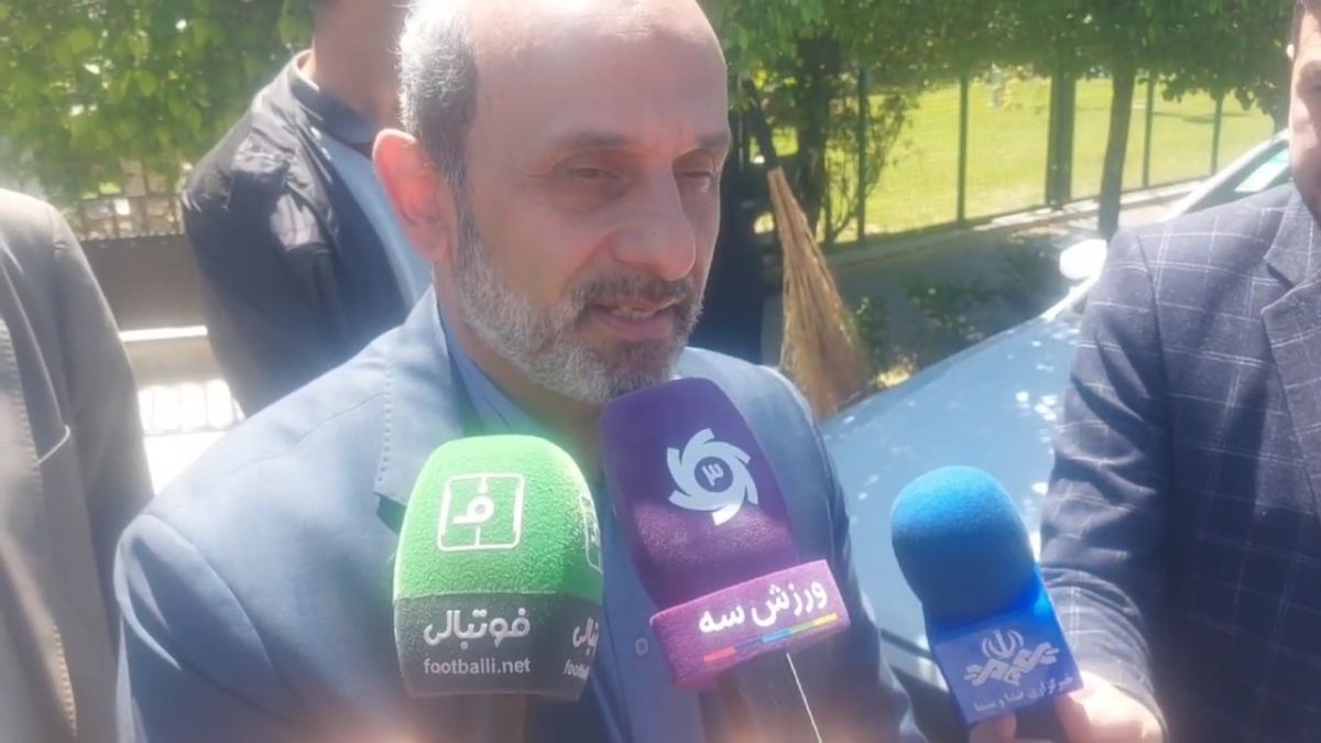 اختصاصی/ صحبت‌های پیمان جبلی رئیس سازمان صداوسیما در حاشیه مراسم تشییع پیکر زنده‌یاد مسعود اسکویی