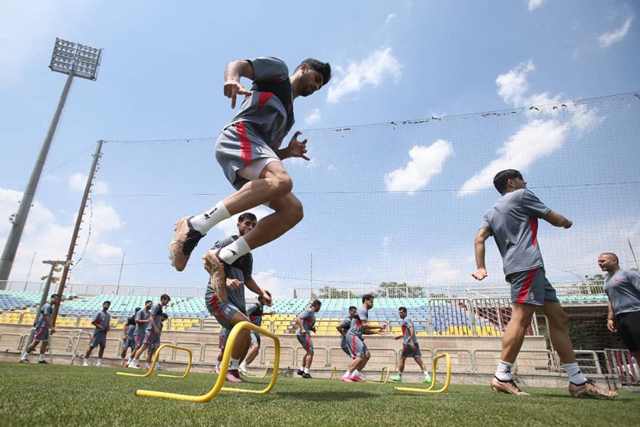 پرسپولیسیها تمرین کردند و راهی فرودگاه شدند