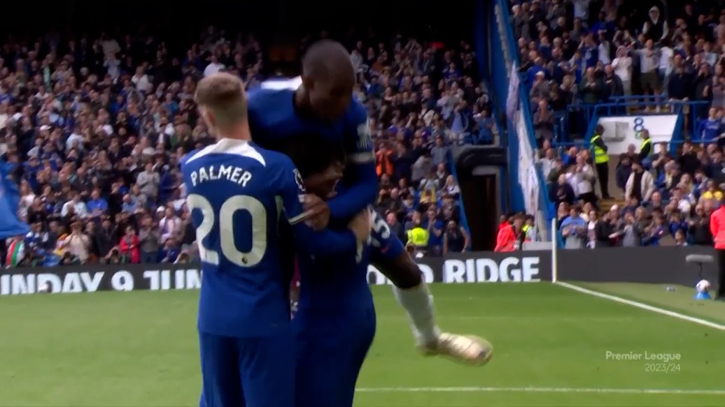 گل چهارم چلسی به وستهام (جکسون)