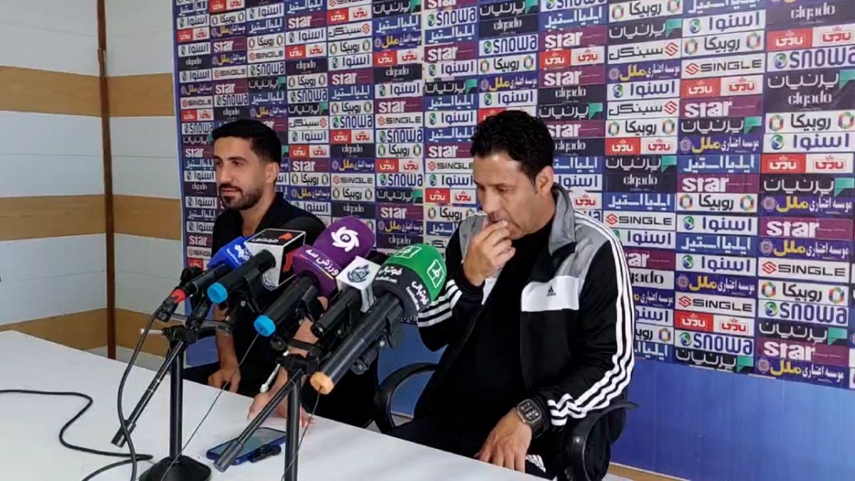 نشست خبری مهدی تارتار سرمربی ملوان پیش از دیدار با هوادار