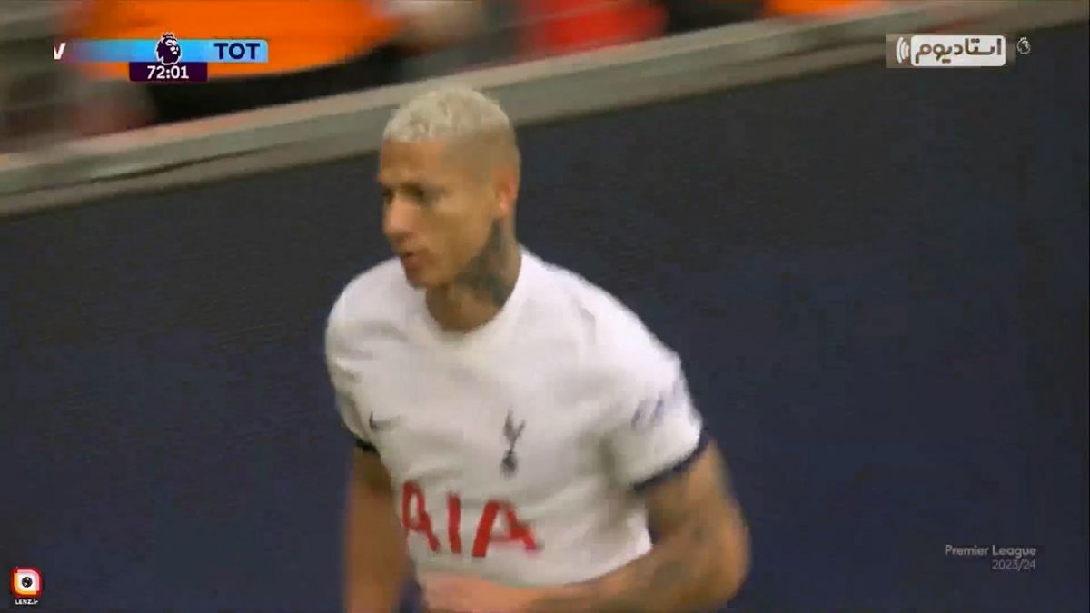 گل اول تاتنهام به لیورپول (ریچاریلسون)