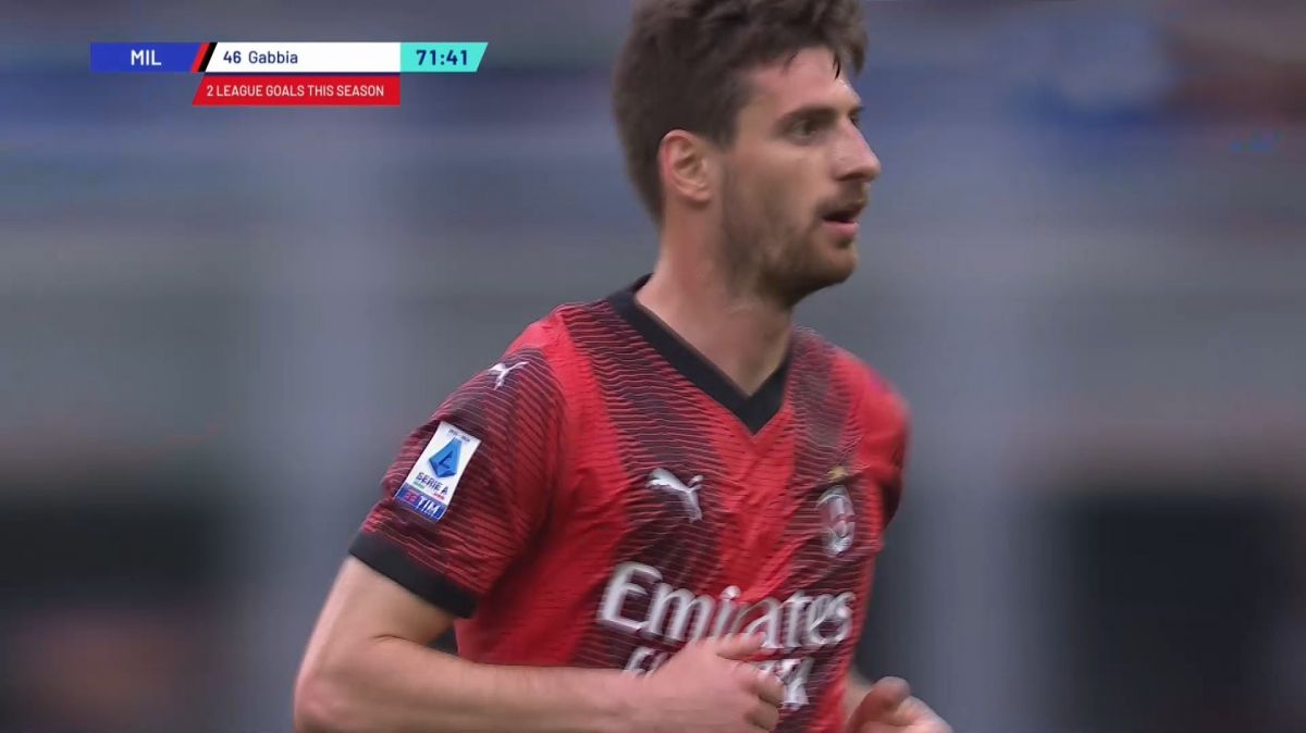 گل دوم میلان به جنوا (متئو گابیا)