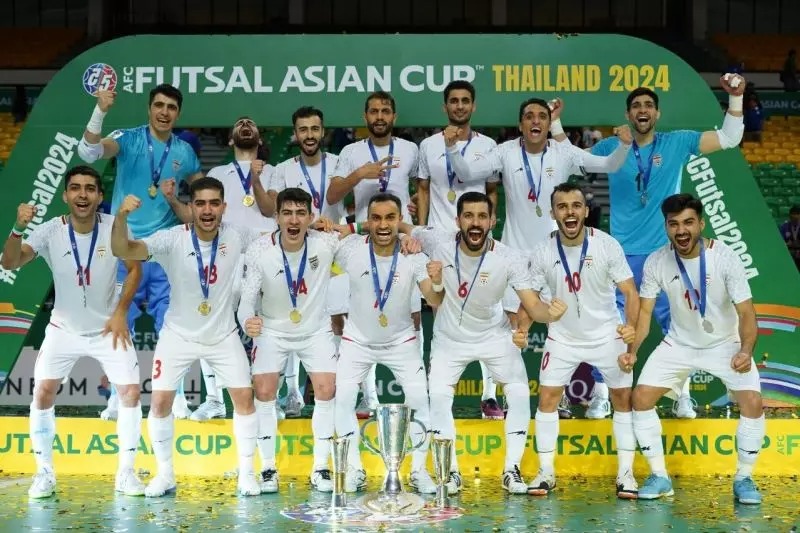 پاداش ملیپوشان فوتسال پس از قهرمانی در آسیا چقدر بود؟
