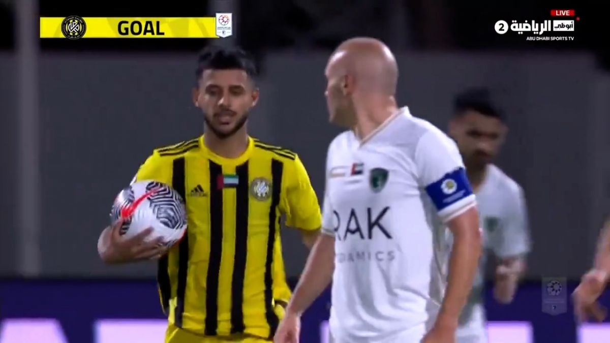 گل اول اتحاد کلبا به الامارات (مهدی قایدی)