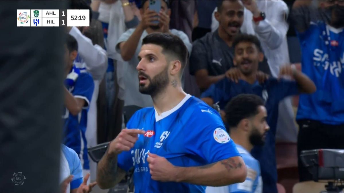 گل اول الهلال به الاهلی عربستان (میتروویچ)