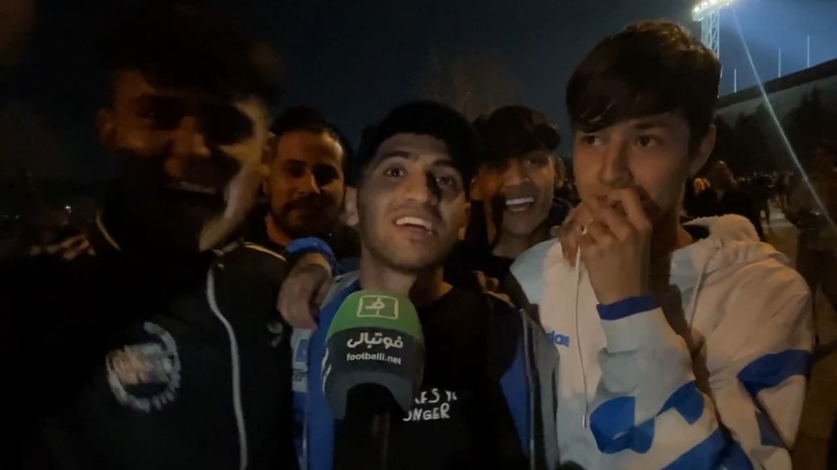 اختصاصی/ صحبتهای هواداران استقلال در پایان بازی استقلال و ذوب آهن