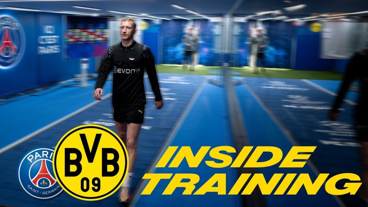 آخرین تمرین دورتموند برای تقابل با پاری سن ژرمن