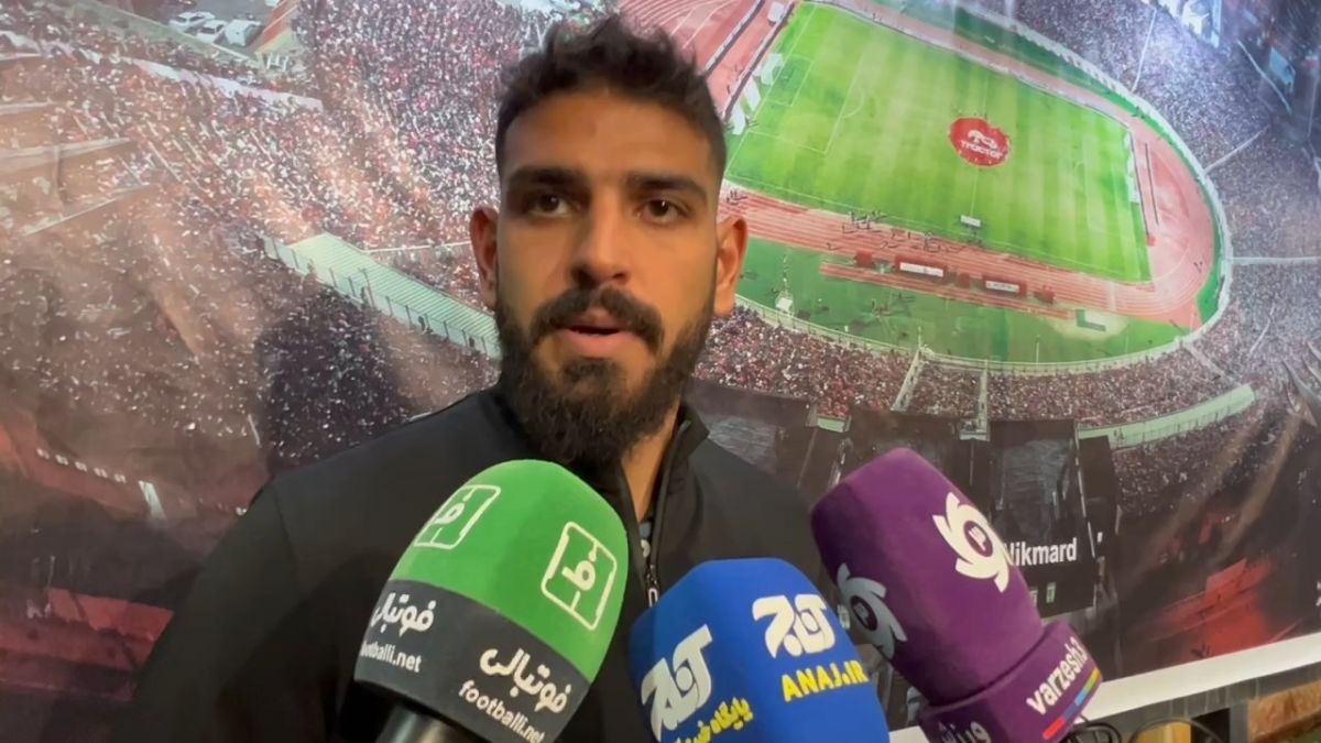 اختصاصی/ صحبت های علیرضا ملکی بازیکن سایپا بعد از دیدار مقابل مس سونگون