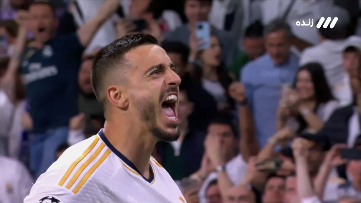 گل اول رئال مادرید به بایرن مونیخ (خوسلو روی اشتباه نویر)