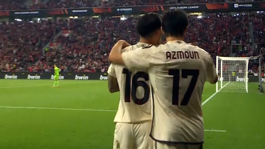 گل دوم رم به لورکوزن (دبل پارادس - پنالتی)