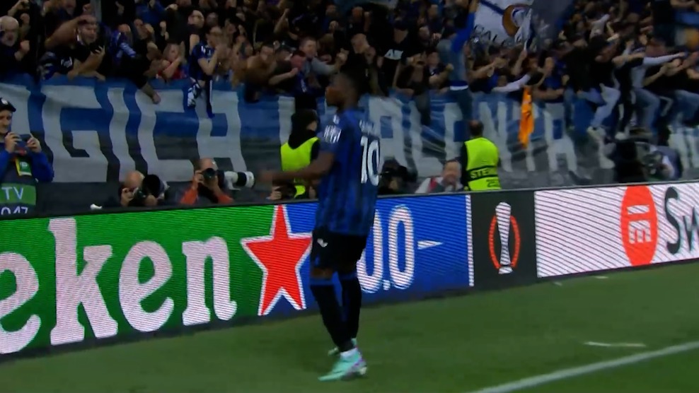 گل سوم آتالانتا به مارسی (ال بیلال توره)