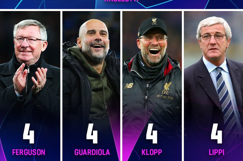 آنچلوتی و بیشتر کردن اختلافش با فرگوسن، گواردیولا، کلوپ و لیپی