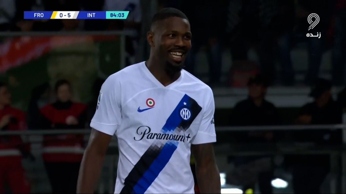 گل پنجم اینتر به فروزینونه (مارکوس تورام)