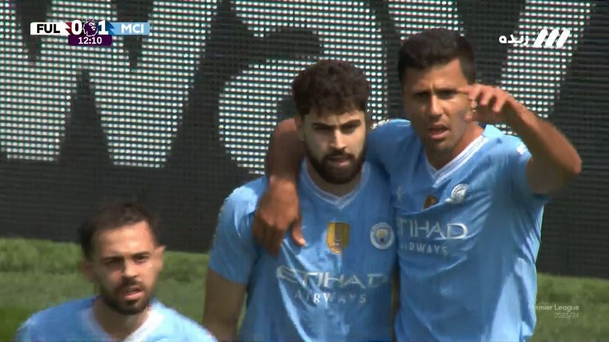 گل اول منچسترسیتی به فولام (گواردیول)