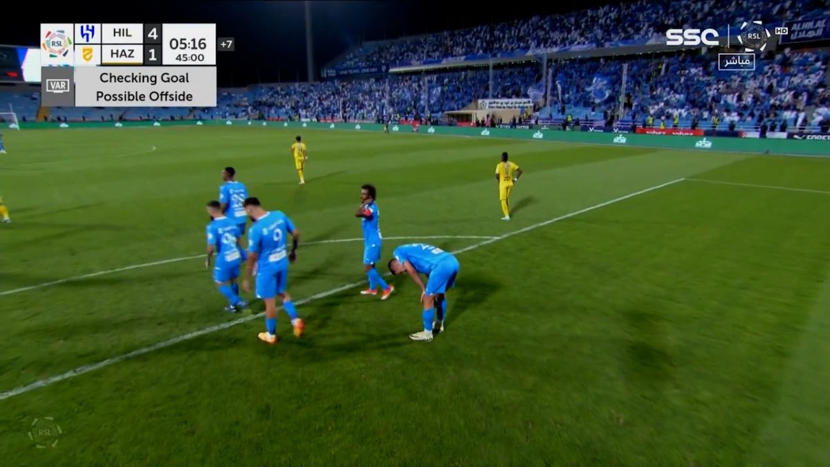 گل چهارم الهلال به الحزم (سرگی میلینکوویچ ساویچ)