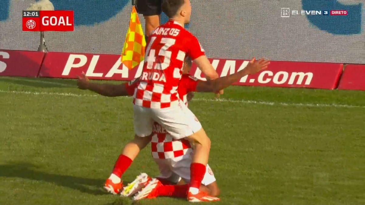 گل اول ماینتس به دورتموند (لیندرو باریرو)