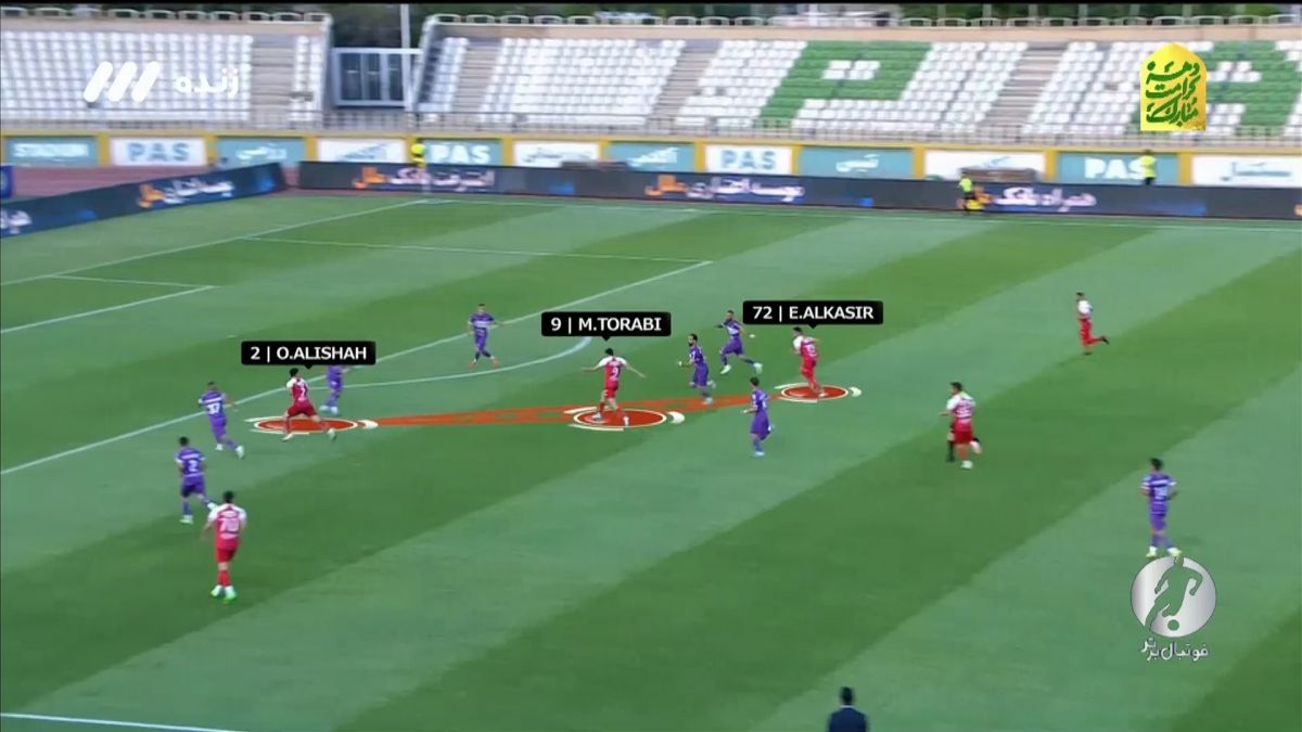 فوتبال برتر/ آنالیز بازی هوادار 0-2 پرسپولیس