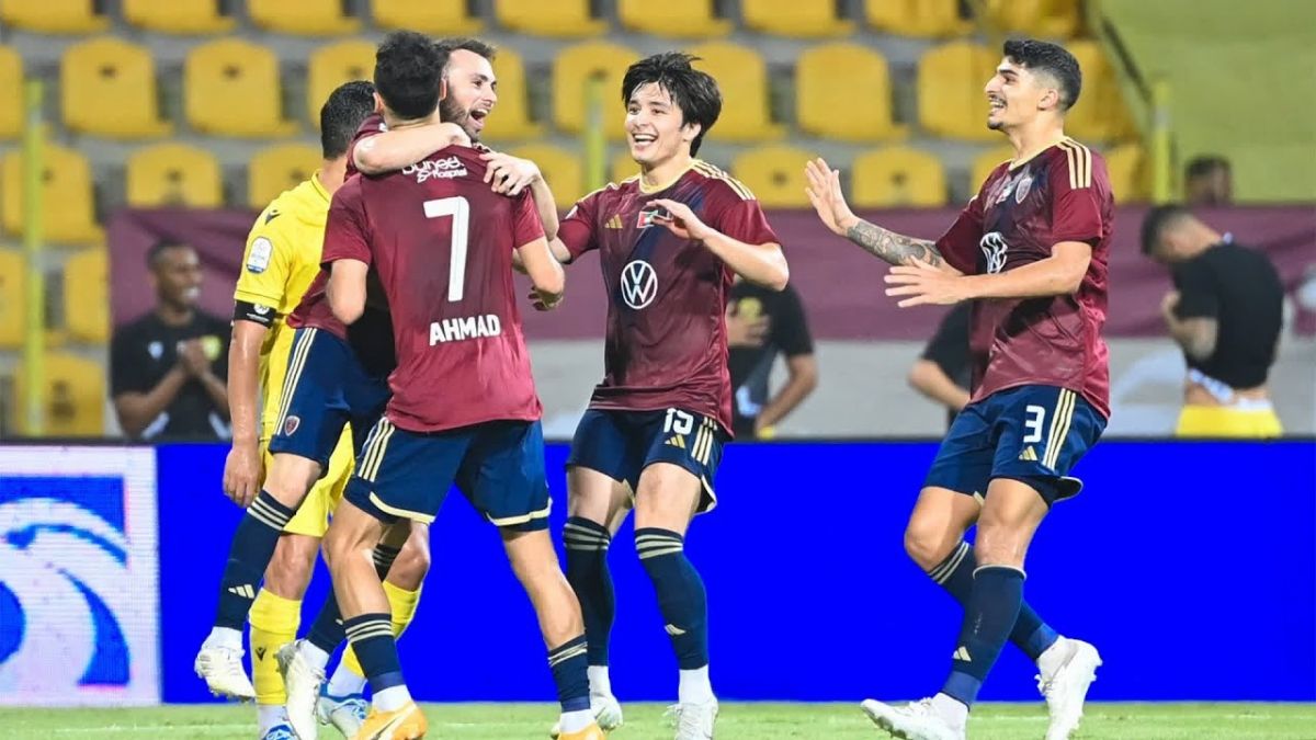 خلاصه بازی الوصل 1-4 الوحده امارات (دبل نوراللهی)