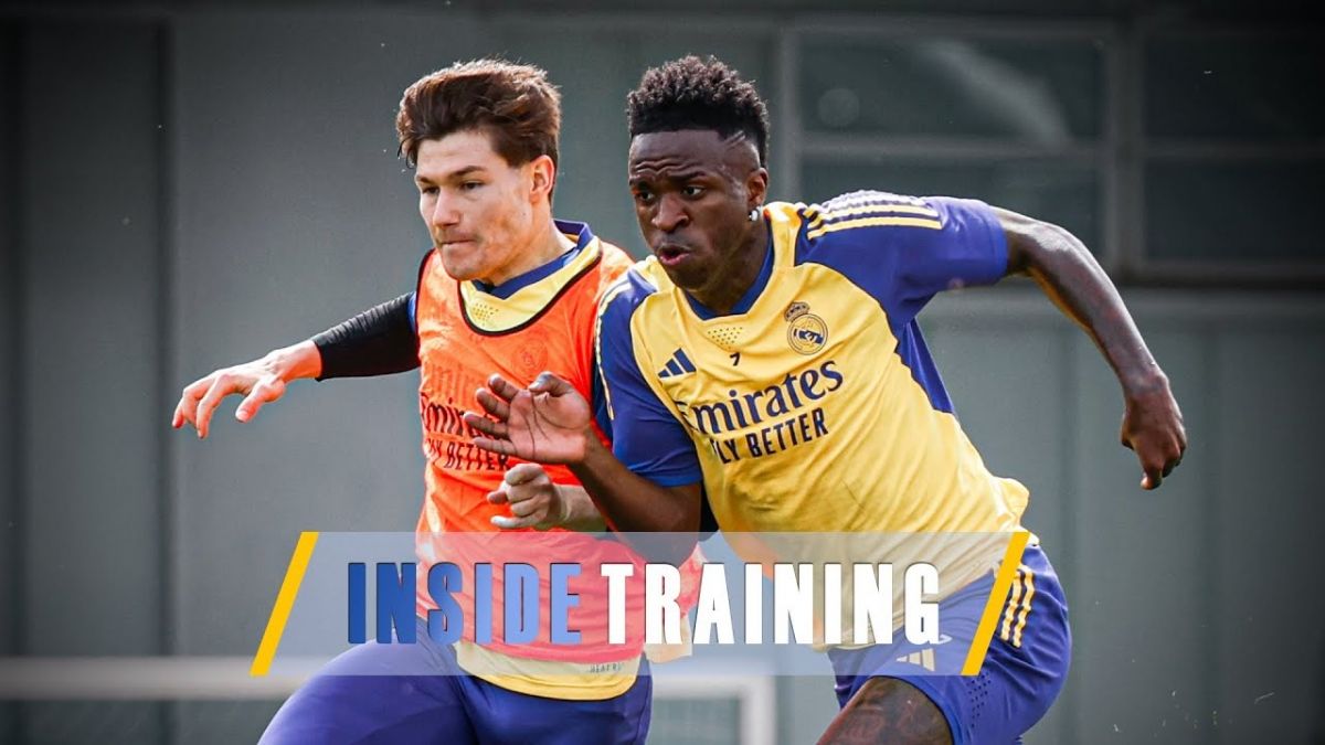 آخرین تمرین رئال مادرید قبل از بازی با دپورتیوو آلاوز