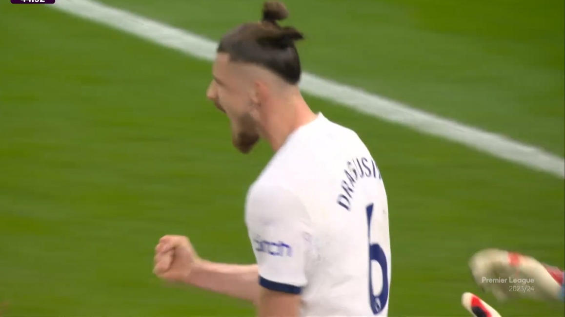 نجات دروازه باورنکردنی دراگوشین با سر مقابل منچسترسیتی