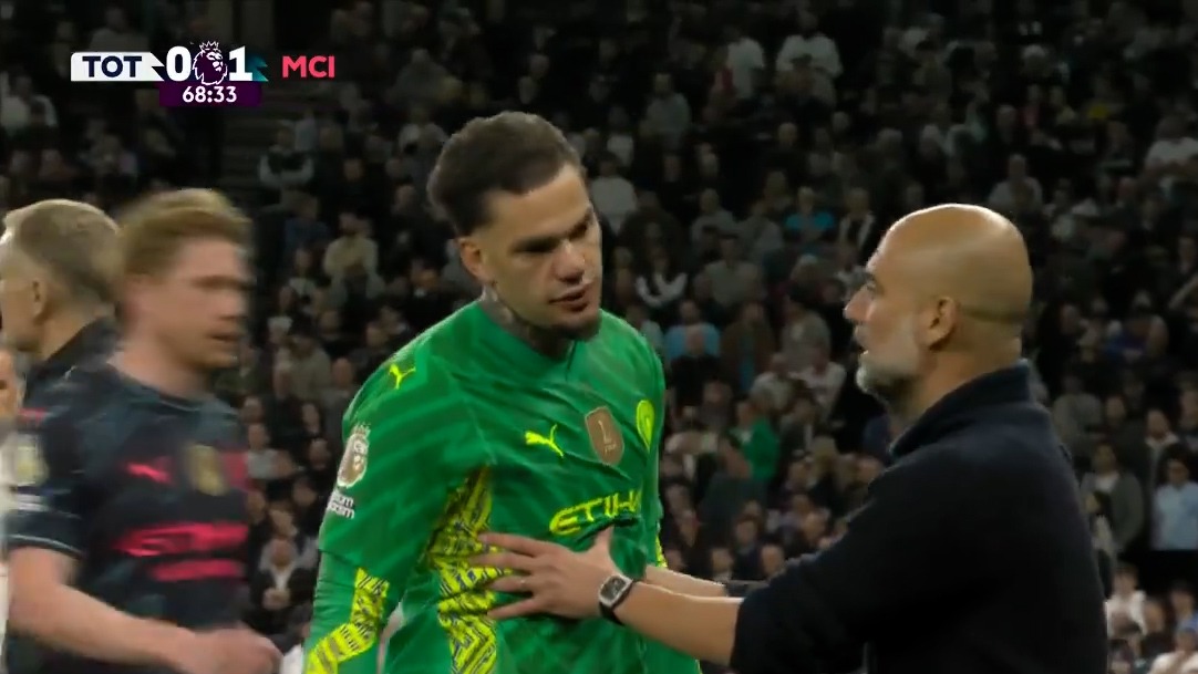 مصدومیت شدید ادرسون؛ عصبانیت و گریه پس از تعویض