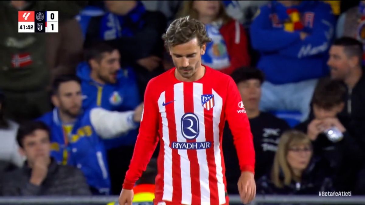 گل دوم اتلتیکو مادرید به ختافه (دبل گریزمان)