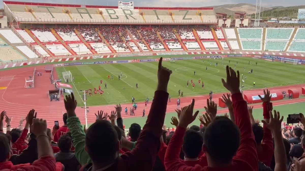 اختصاصی/ حال و هوای ورزشگاه یادگار امام (ره) تبریز پیش از تقابل تراکتور و مس رفسنجان