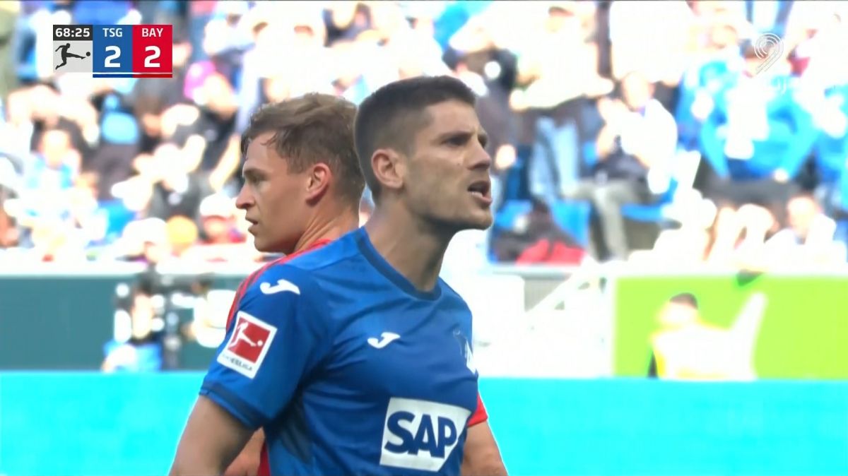 گل دوم هوفنهایم به بایرن مونیخ (آندری کراماریچ)