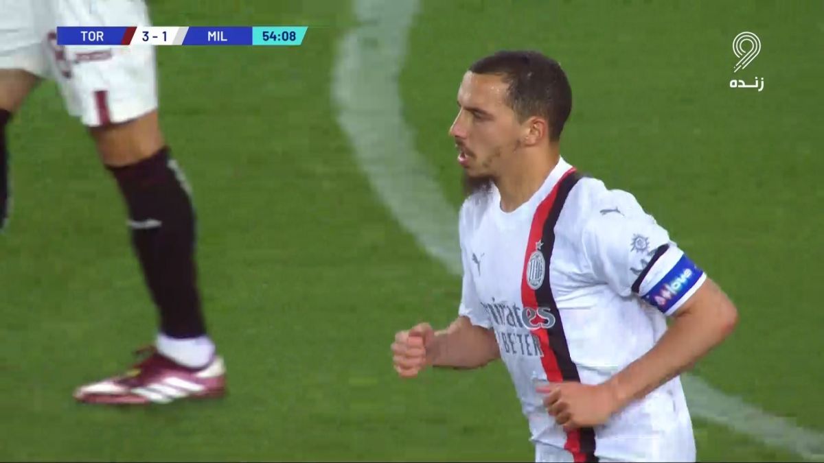 گل اول میلان به تورینو (اسماعیل بن ناصر)