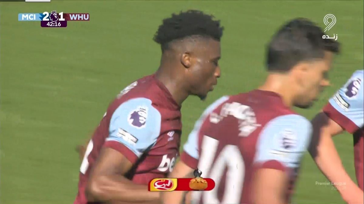 گل اول وستهام به منچسترسیتی (برگردان محمد کودوس)