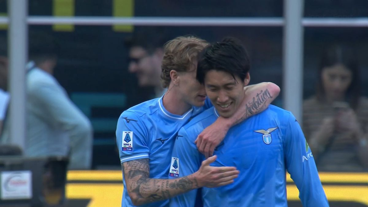 گل اول لاتزیو به اینتر (دایچی کامادا)