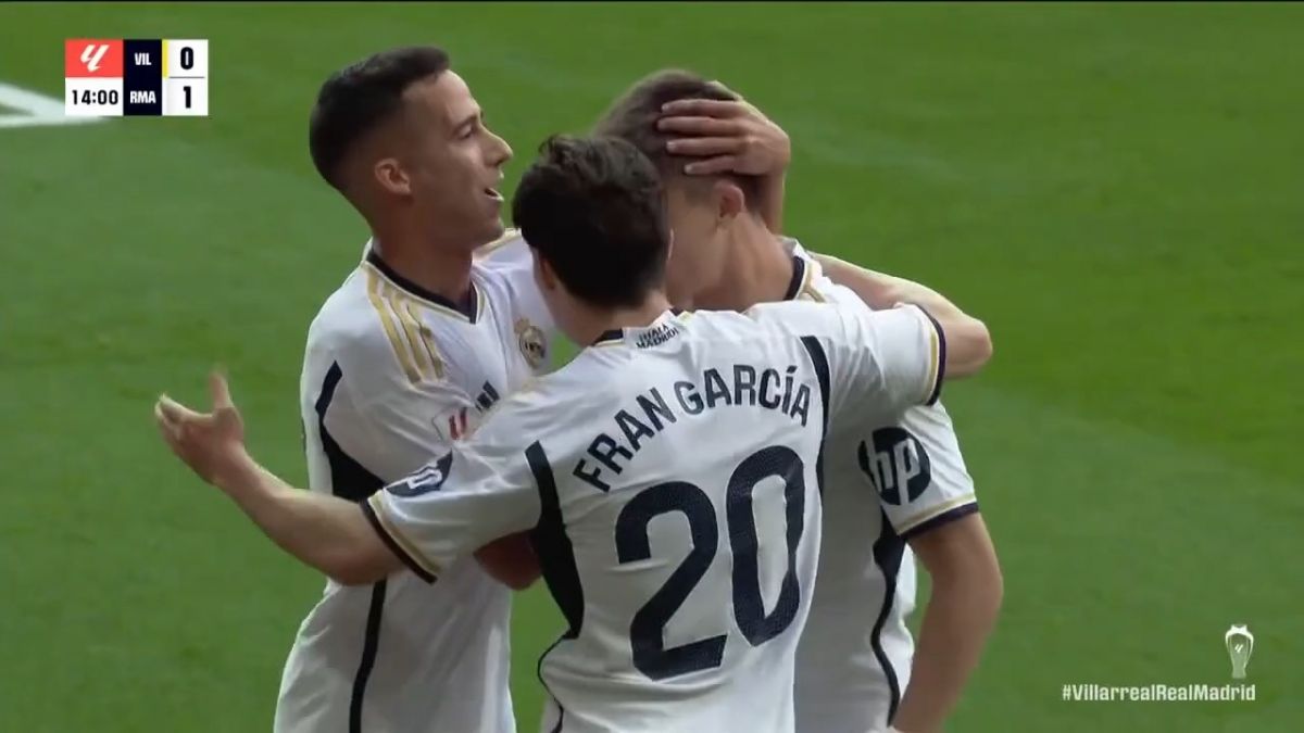 گل اول رئال مادرید به ویارئال (آردا گولر)