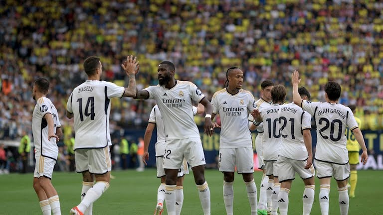 گل چهارم رئال مادرید به ویارئال (دبل آردا گولر)