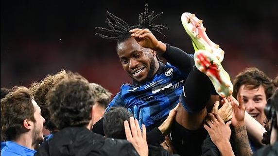 سوت پایان فینال لیگ اروپا، شادی بازیکنان آتالانتا و پایان شکست ناپذیری لورکوزن