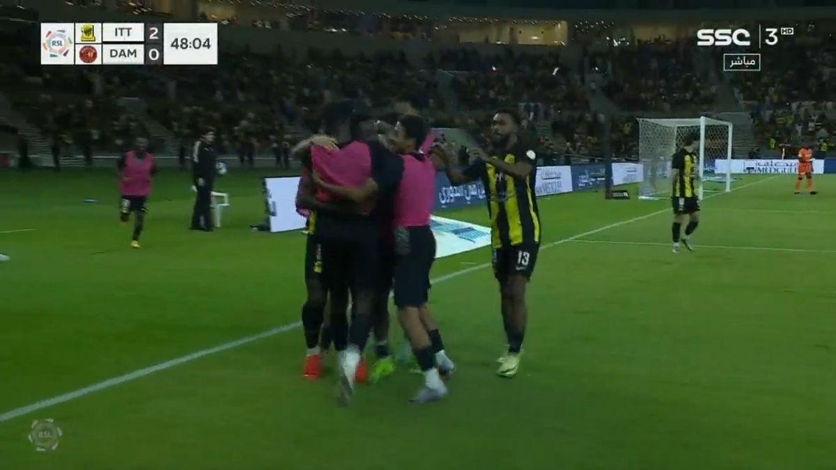 گل دوم الاتحاد به ضمک (حاجی)