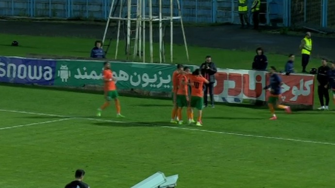 گل اول مس رفسنجان به ملوان (سجاد شهباززاده)