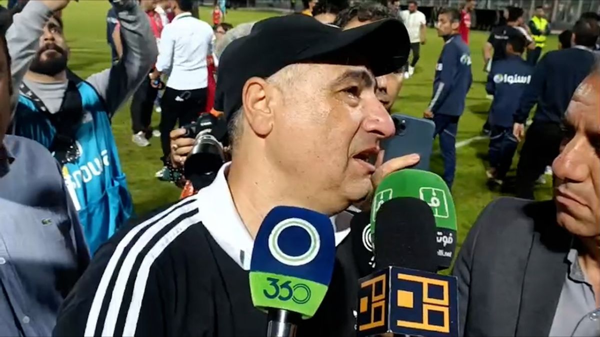 اختصاصی/ اشک های ساکت الهامی سرمربی نساجی پس از تساوی برابر استقلال