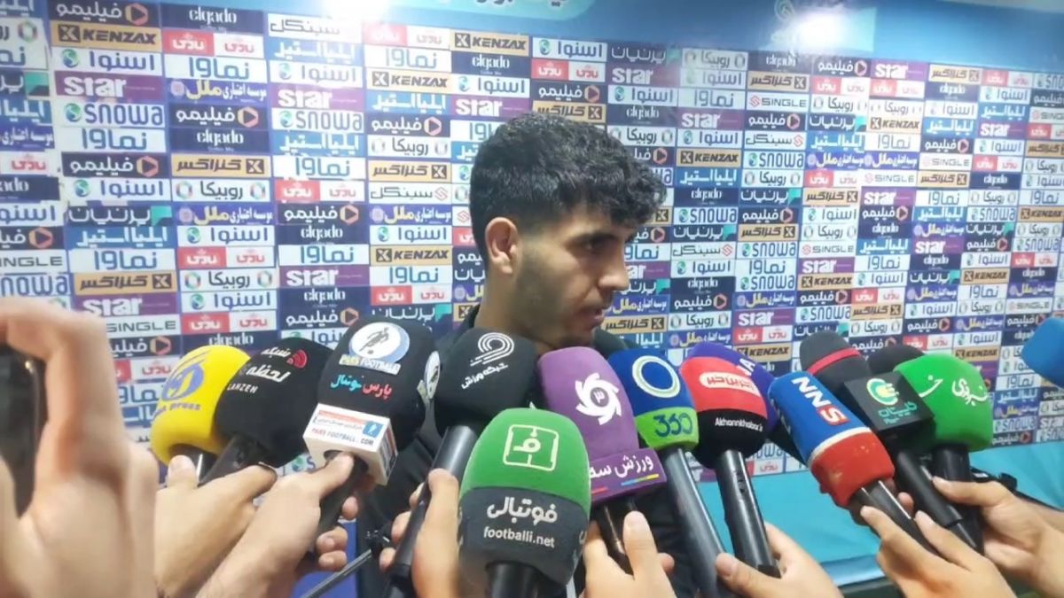 اختصاصی/ مصاحبه خدابنده لو پس از برتری شگفت انگیز پرسپولیس مقابل استقلال خوزستان