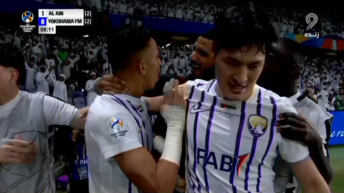 گل اول العین به یوکوهاما مارینوس (گل زیبای صوفیان رحیمی)