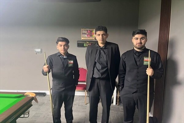 قهرمانی نماینده ایران در فینال اسنوکر قهرمانی غرب آسیا
