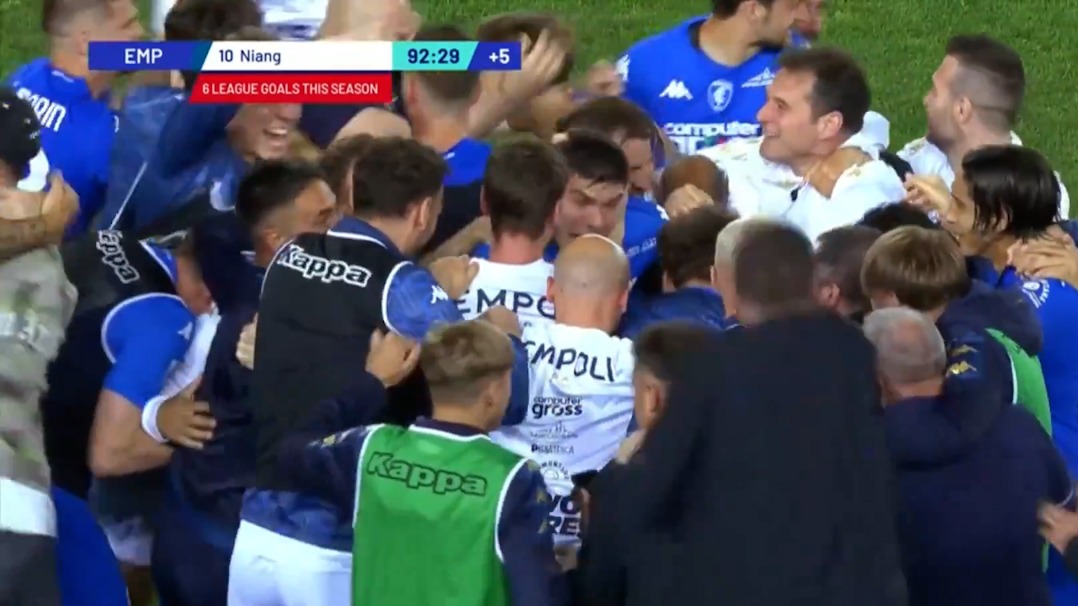 گل دوم امپولی به رم (فرار از سقوط با گل دقیقه 93)