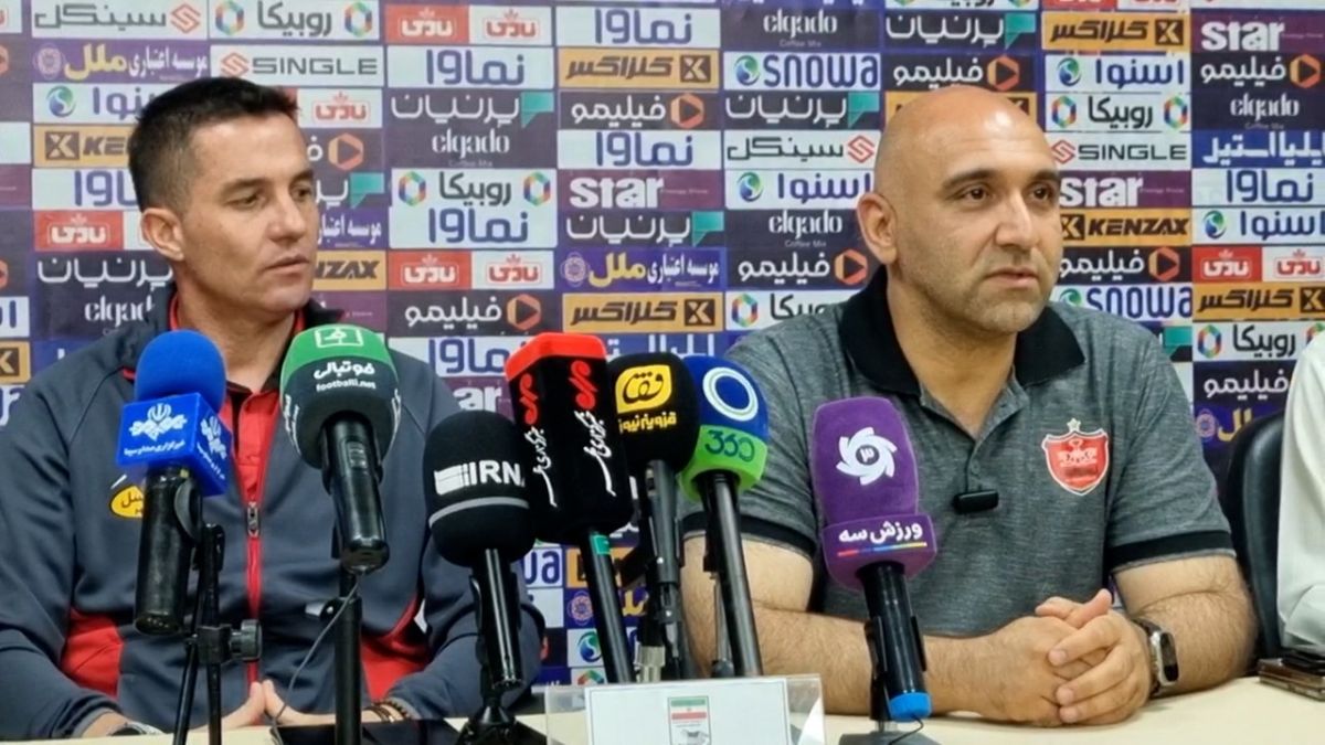 اختصاصی/ نشست خبری اوسمار سرمربی پرسپولیس قبل از دیدار با شمس آذر