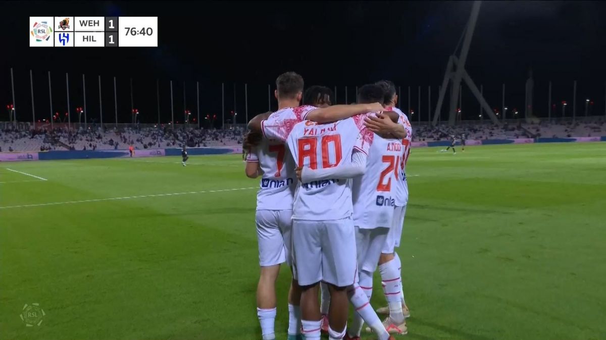 گل اول الوحده عربستان به الهلال (ناجی)