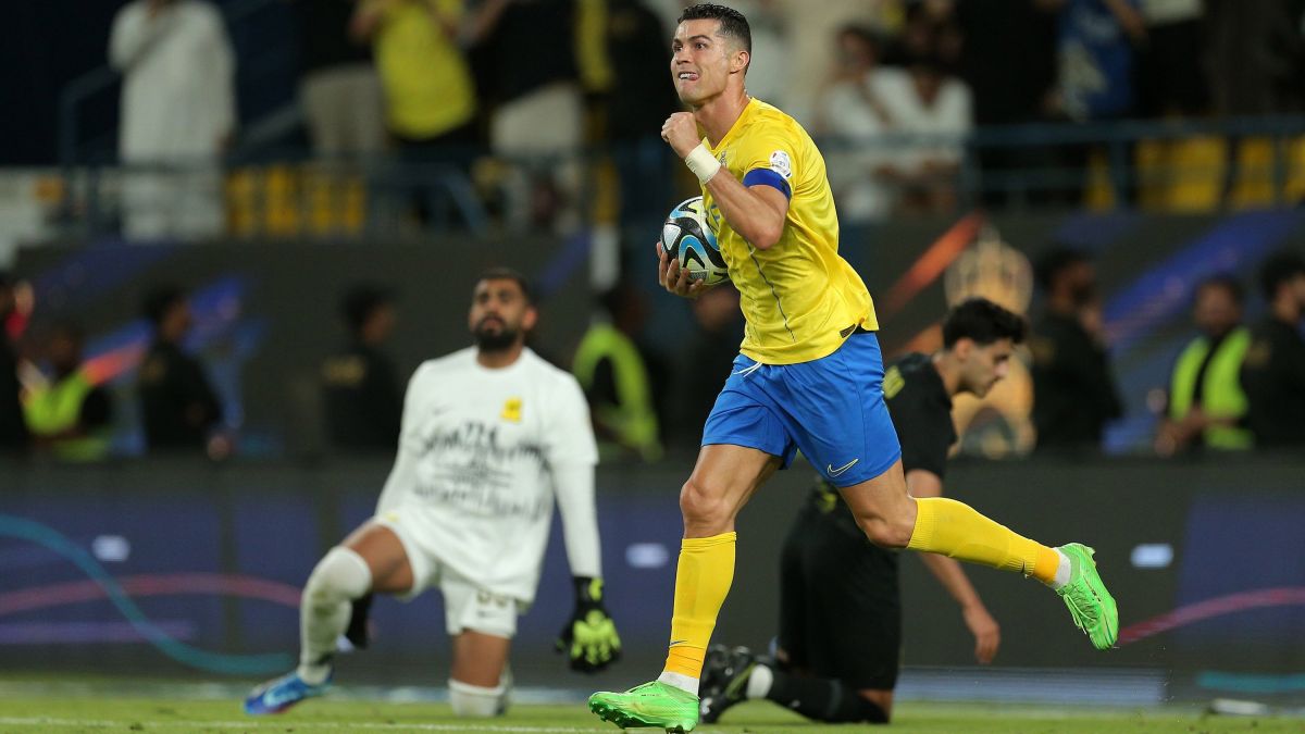 خلاصه بازی النصر 4-2 الاتحاد (دبل رونالدو)