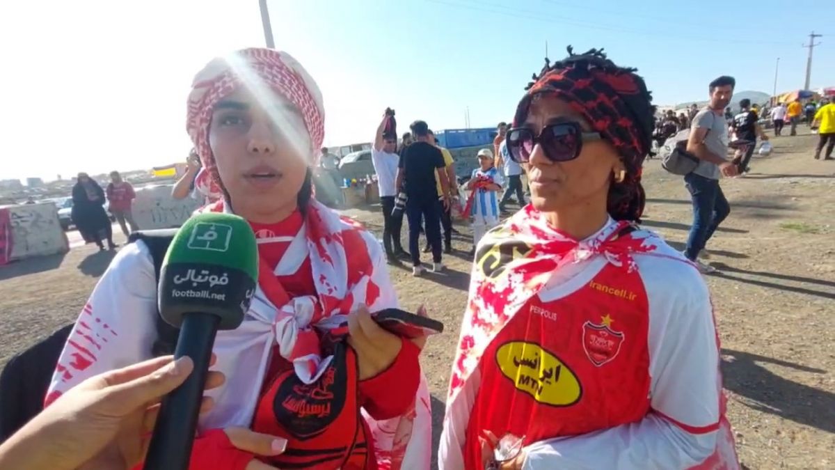 اختصاصی/ صحبت های بانوان هوادار پرسپولیس که از تهران به قزوین رفته اند