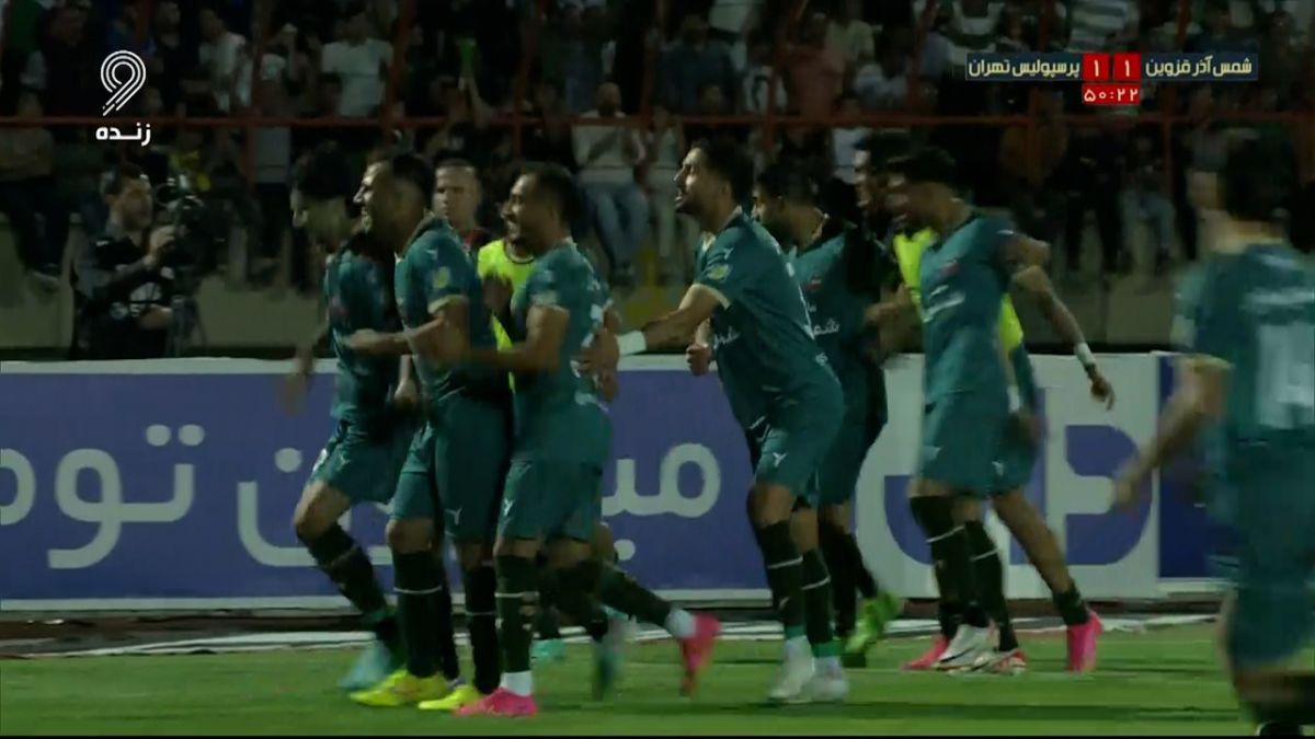 گل اول شمس آذر به پرسپولیس (امیرمحمد نسایی)
