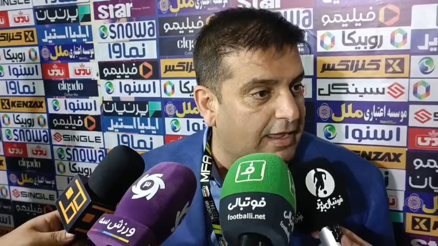 اختصاصی/ صحبت های ایزد سیف الله پور قائم مقام نساجی بعد از بازی با هوادار